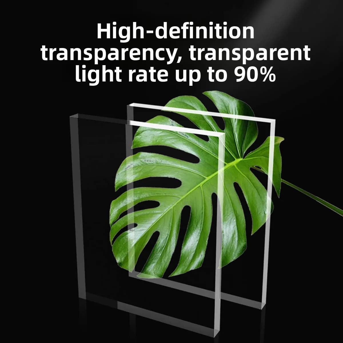 1-10mm High Clear PC Polycarbonate Sheet High Temp Resistant Hard Plastic Board Baffle