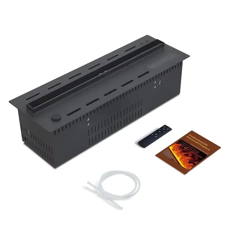 High-End 1500mm 3D Atomized Humidifier Water Fogging Fireplace for Electric Steam Fireplaces Heater with LED and Vapor Effect