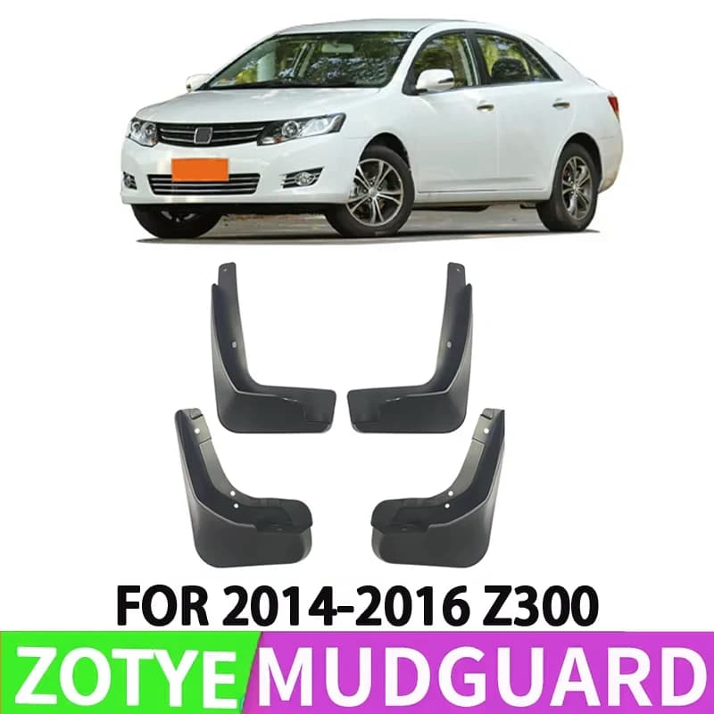 Suitable for 2014-2016 Zotye Z300 Car Front and Rear Wheel Special Fender Splash Retort