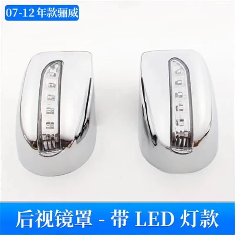 For Nissan Livna LIVINA 2007-2019 ABS Chrome  Side Door Rearview Mirrors Cover Trim Car Styling Anti-Rub Protection Decoration