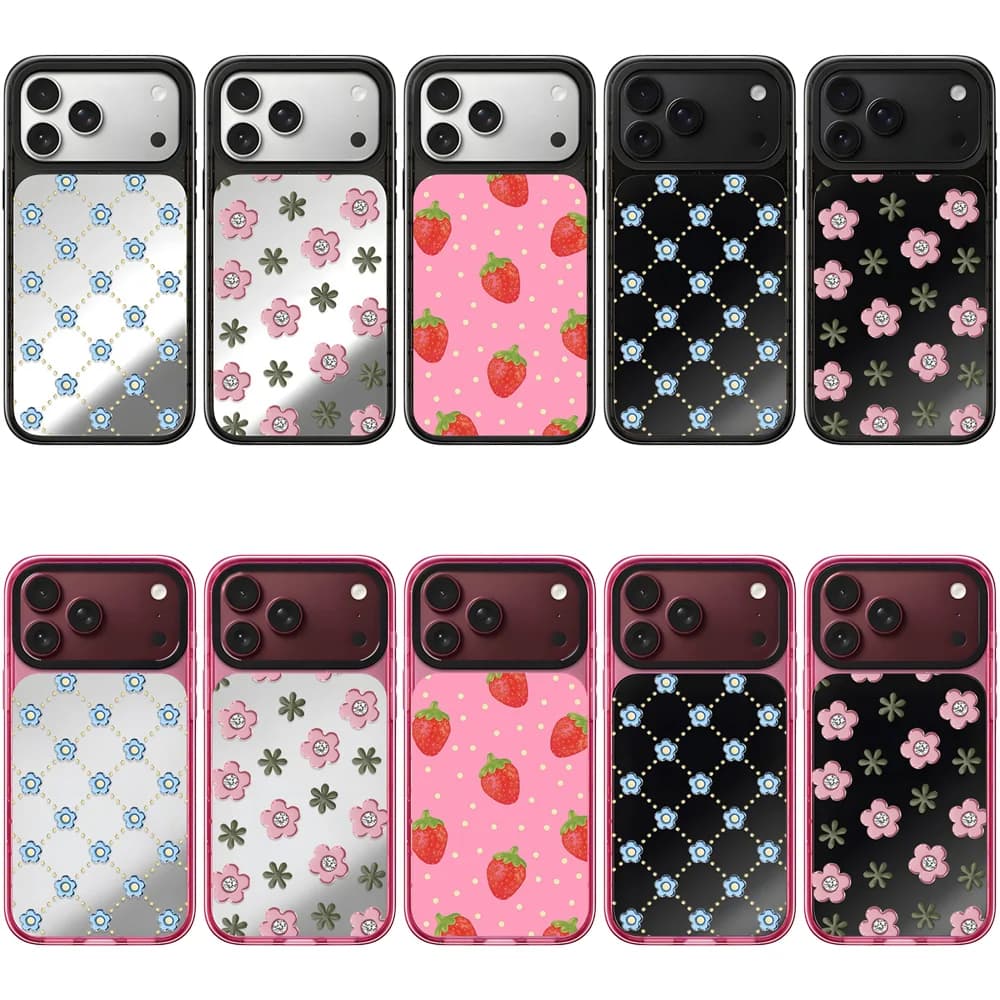 6092040 Impact Case - Mirror / Glaze Magnetic Cover for IPhone 17 18 Pro Max Case for IPhone 17Pro