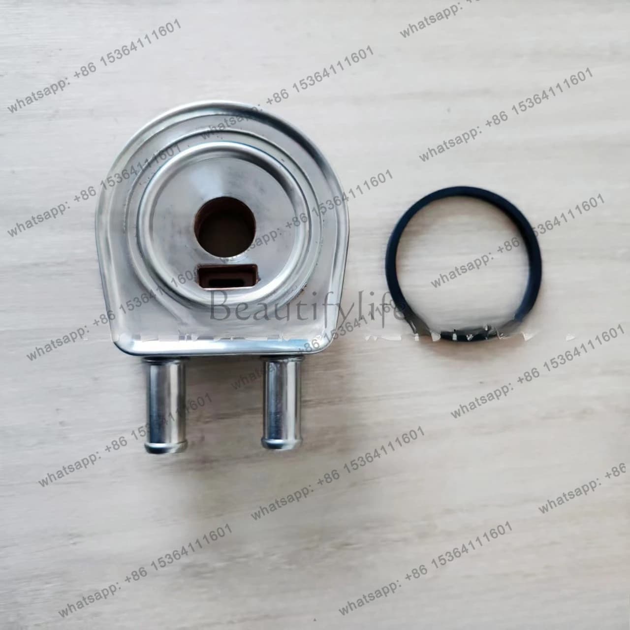 Engine oil cooler filter RE61767 RE61769 tractor