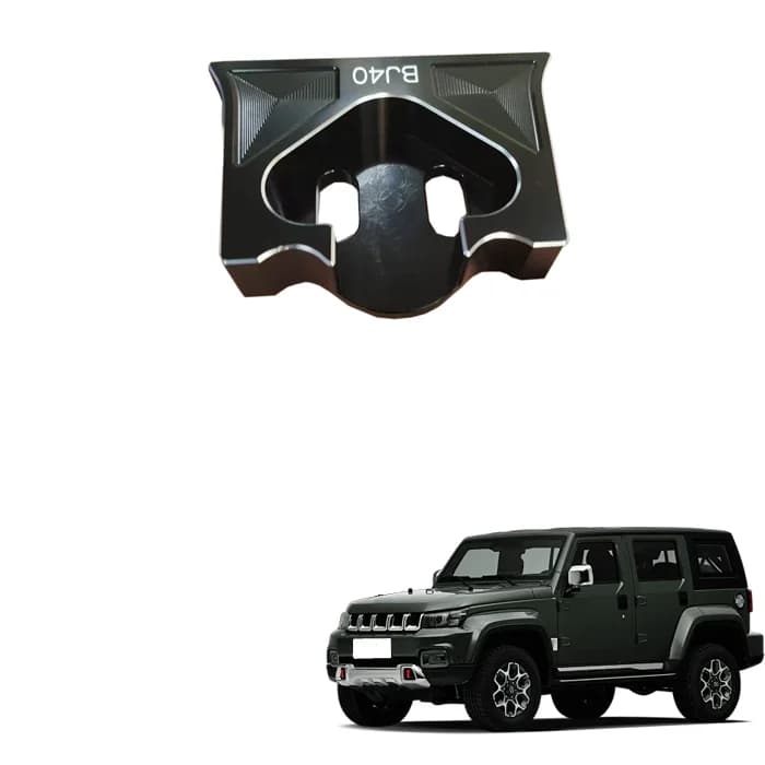 Off-road Rear Door Latch Aluminum Alloy Tailgate Stopper Limiter For Beijing BJ40 Noise Reduces Tailgate Sinking