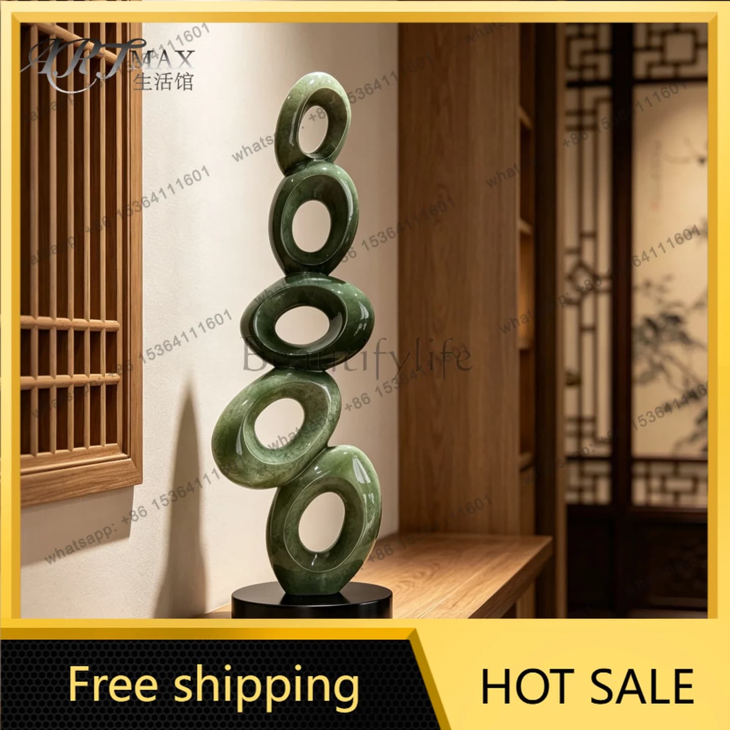 Creative abstract sculpture handicraft ornaments porch decoration
