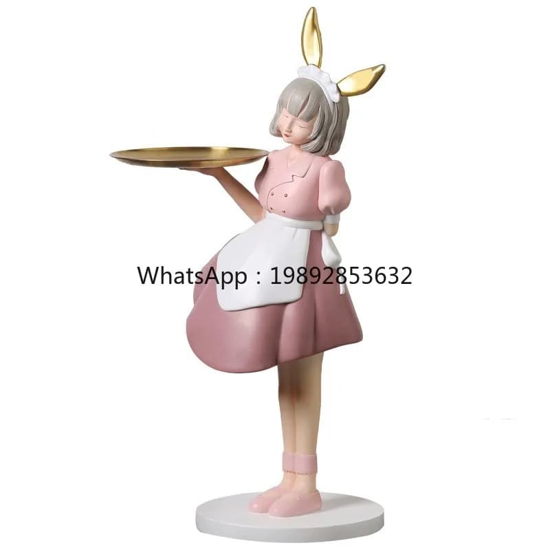 LYY Nordic Creative Floor Ornament Large Living Room TV Cabinet Sofa Side Home Decoration Housewarming Gift