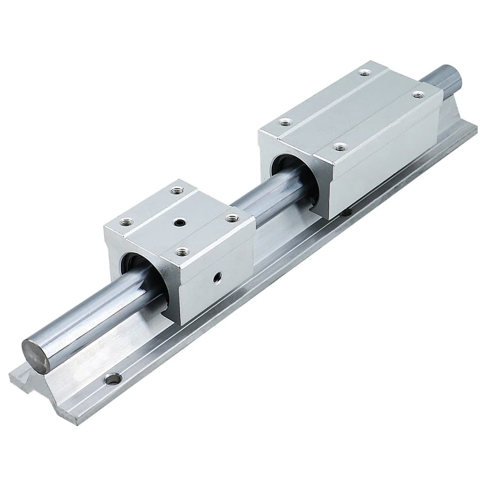 SBR10 12 13 16 20 25 30 35 40 50 Linear Guide with Linear Shaft and Support Bearing Block for Woodworking Saw Stages