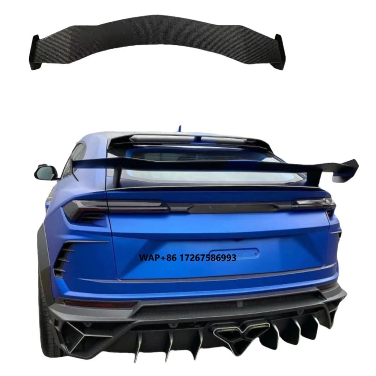 Style Carbon Fiber Body Kit for  Including Tail Spoiler