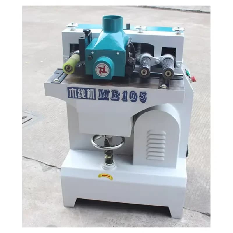 CE Certification L-shaped Special-shaped Wood Wire Planing Equipment Furniture Manufacturing Industry Wood Wire Machine