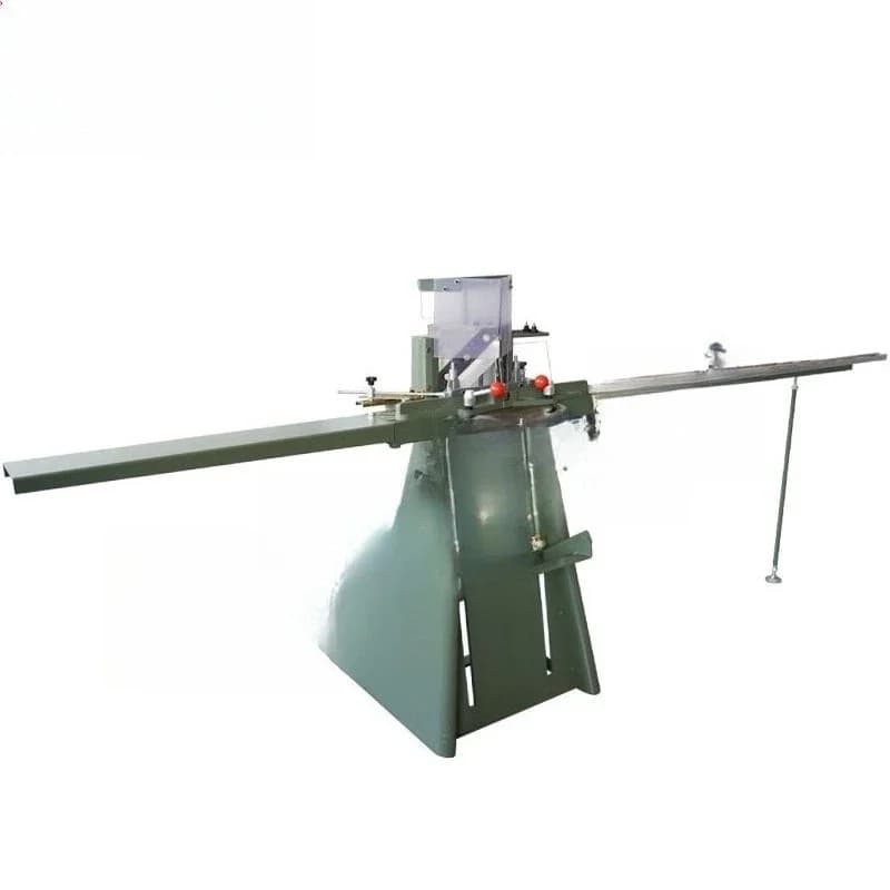 Photo frame line cutting, pneumatic foot stepping corner cutting machine, wood line cutting machine