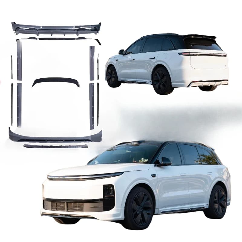 Factory Direct Auto Body Kit L6 Auto Parts - Front and rear bumpers Side skirt spoiler 100% accessories hot sale