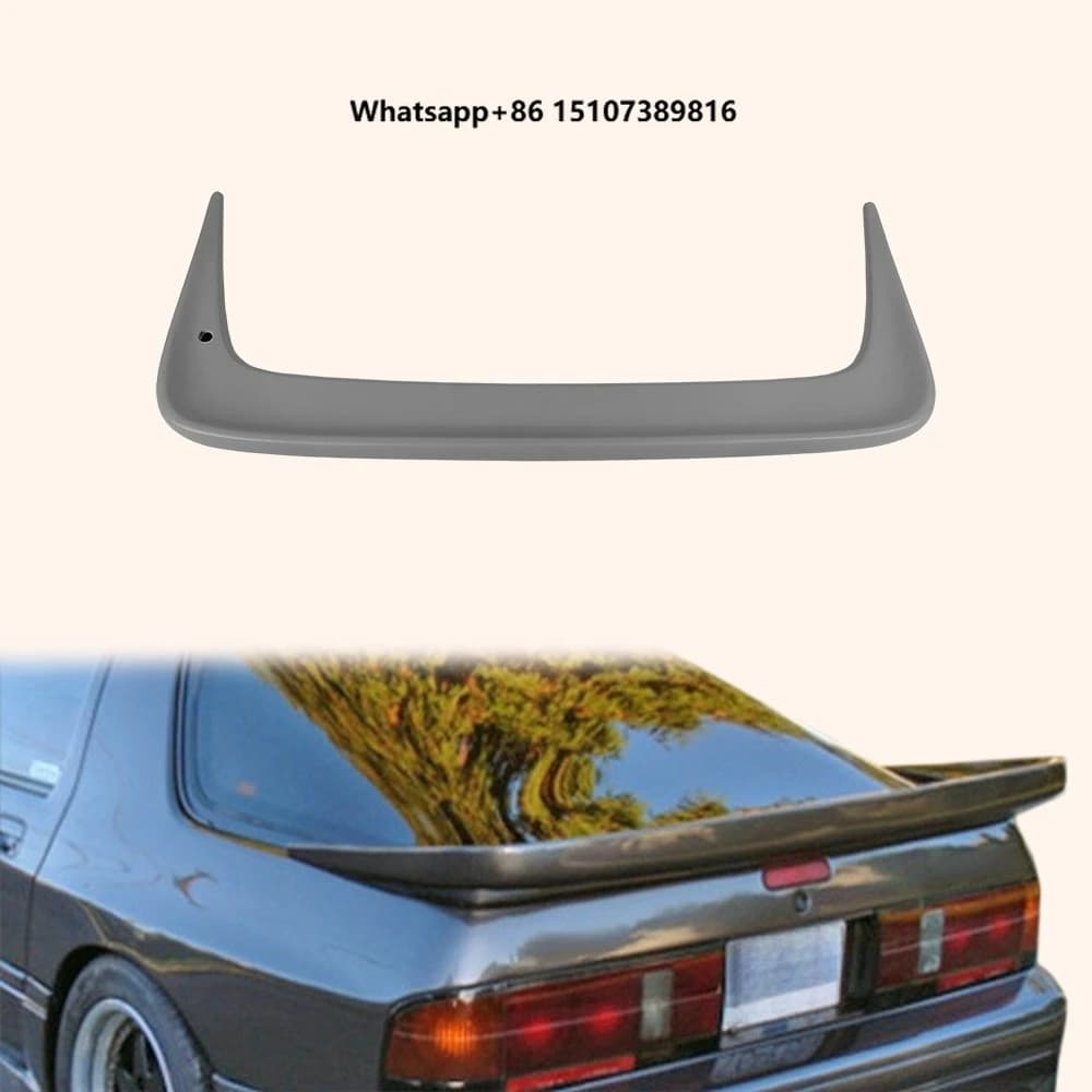 For RX7 RX-7 FC FC3S WG Style Rear Trunk Boot Lip Spoiler Wing FRP Unpaint