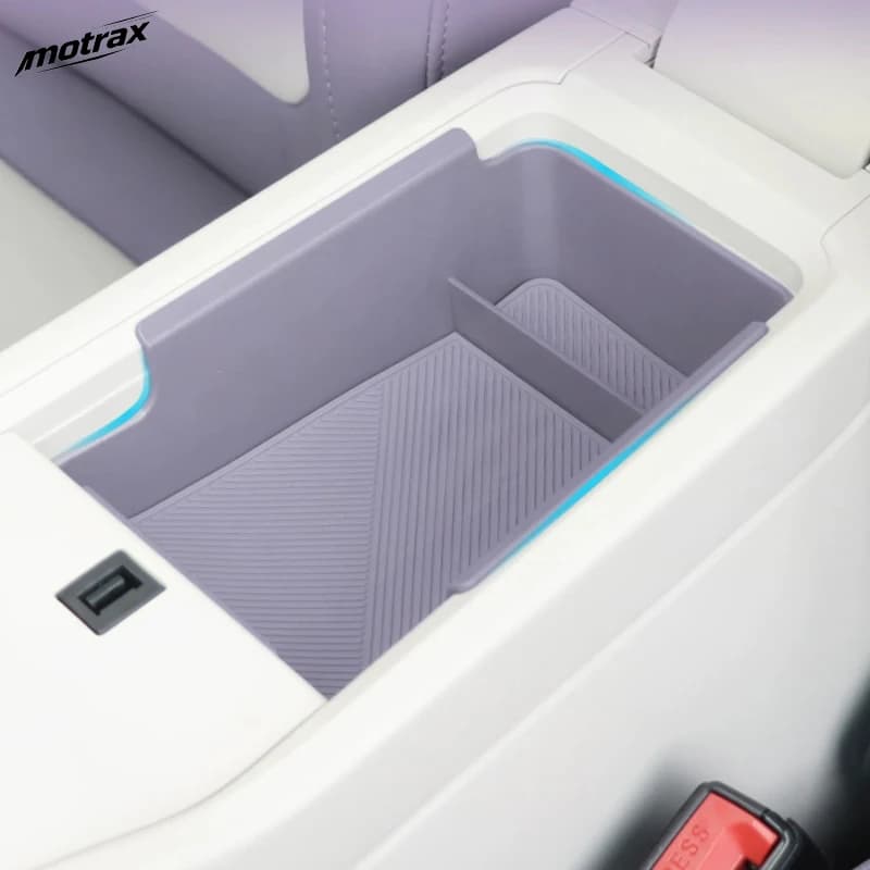 For MG 4 MG4 Urban EV 2026 2027 Car Central Control Armrest Storage Box with Compartmentalized Storage Accessories