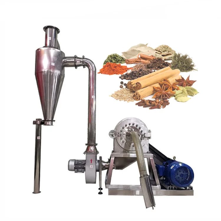 Pulverizer Machine Spice Powder Grinding Pulverizer Machine With Cyclone