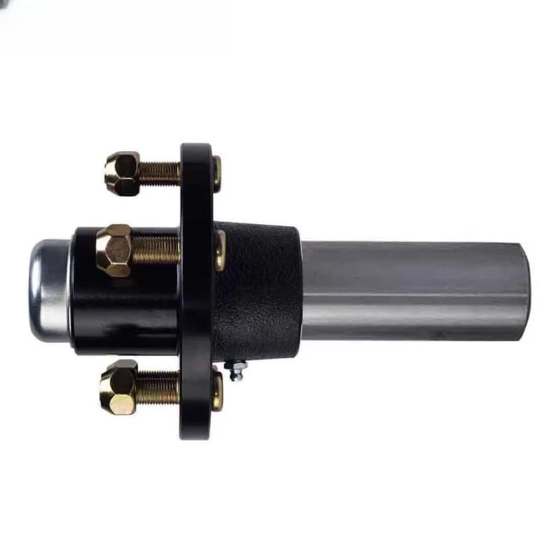 High-quality trailer wheel axle short half axle, RV axle rear axle, 2.7 tons 6 holes 139.7 axle head Habatou