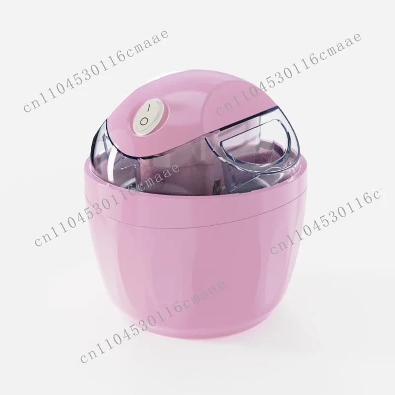 Portable household electric ice cream machine, small ice cream machine, children's ice cream maker