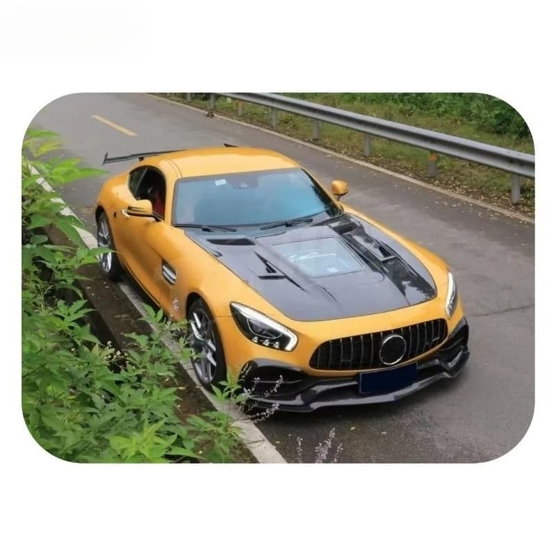 Carbon Fiber Renn Style Wing Spoiler Body Kit for  GT GTS GTC 2015-2019 C190 Upgrade