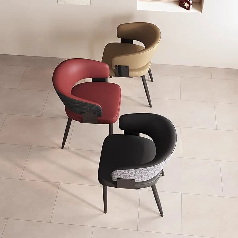 Arm Accent Dining Chairs Bar Events Designer Hotel Modern Dining Chairs Mobile Nordic Sillas Para Comedor Postmodern Furniture