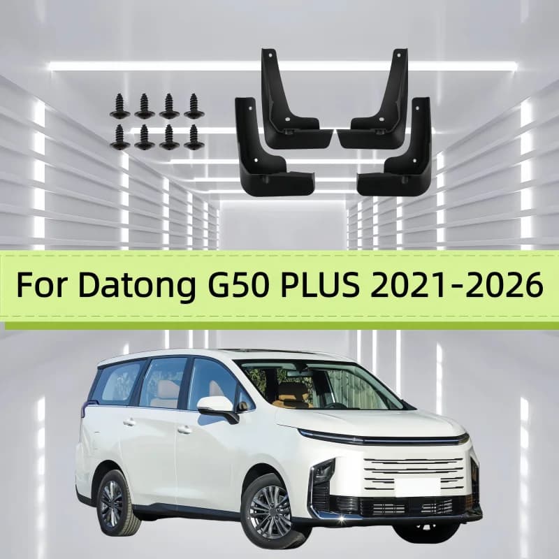 Car Mud Flaps Fender For Datong G50 PLUS 2021-2026 Front And Rear Wheels Mudflaps Splash Guard Protection Accessories