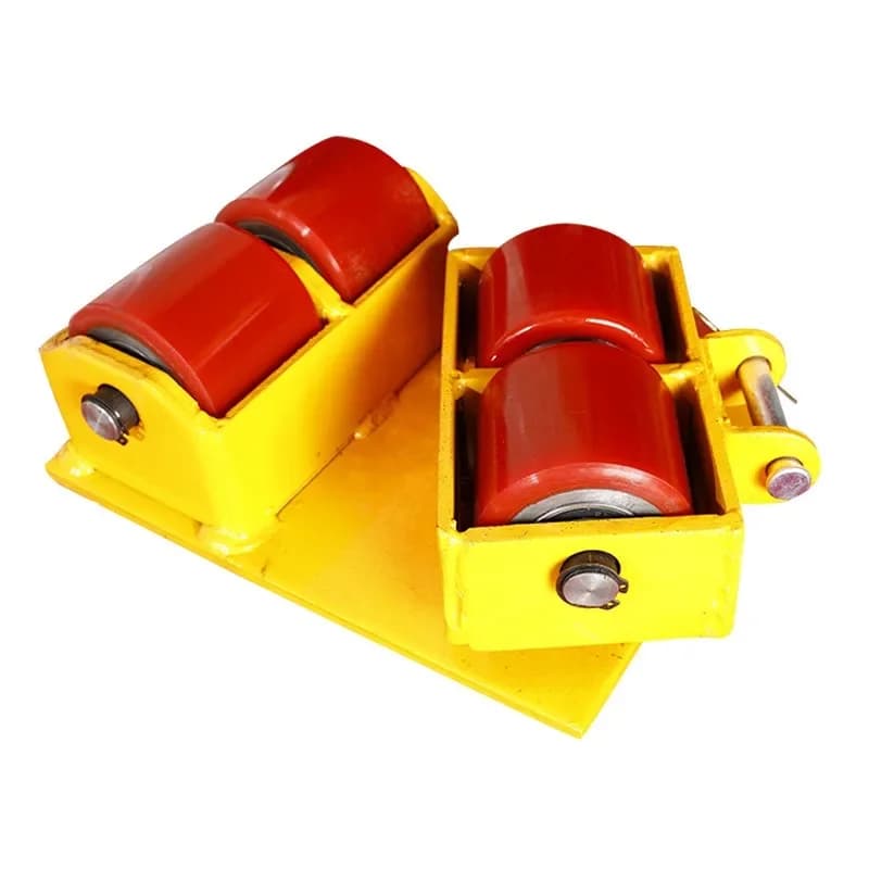 Heavy duty thickened rotating steel wheel handling to ground tank