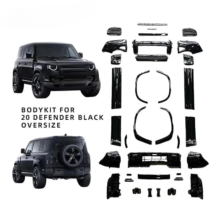Wholesale Parts Body Kit Full Body Kit Kit Retrofit Upgrade Car Guard 2020 Black Style