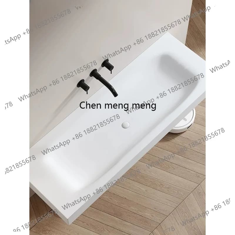 Integrated basin, bathroom cabinet, combined bathroom, washing, integrated single basin