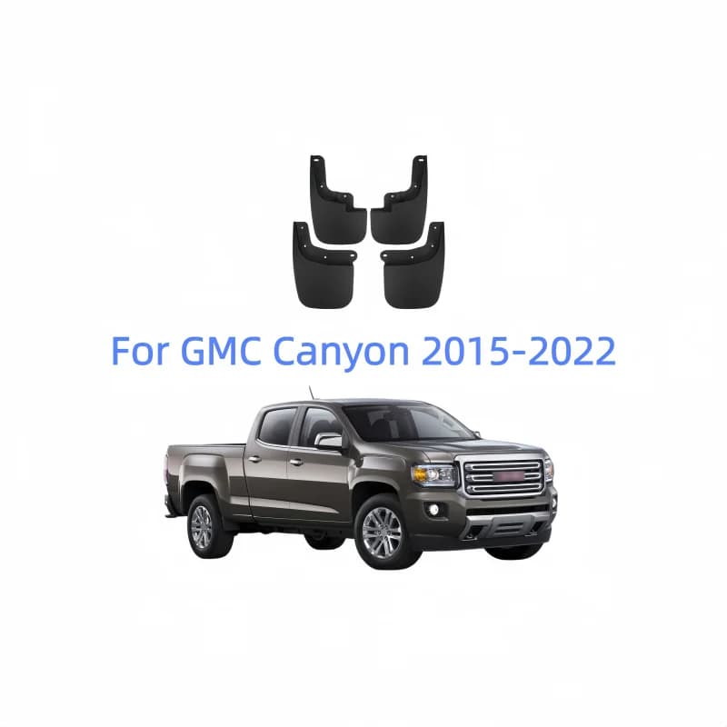 FOR GMC Canyon 2015-2022 Splash Guards Mud Flaps Front Rear Fender Liner Custom Fit OEM Style All Weather Tire Protector