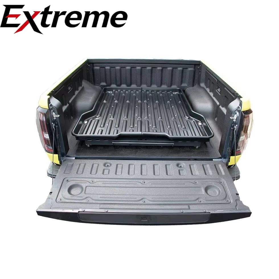 Universal Steel PE Pickup Truck Cargo Drawers Bed Slide Tray Pick up Bed Tray for Toyota Tacoma Hilux Tundra
