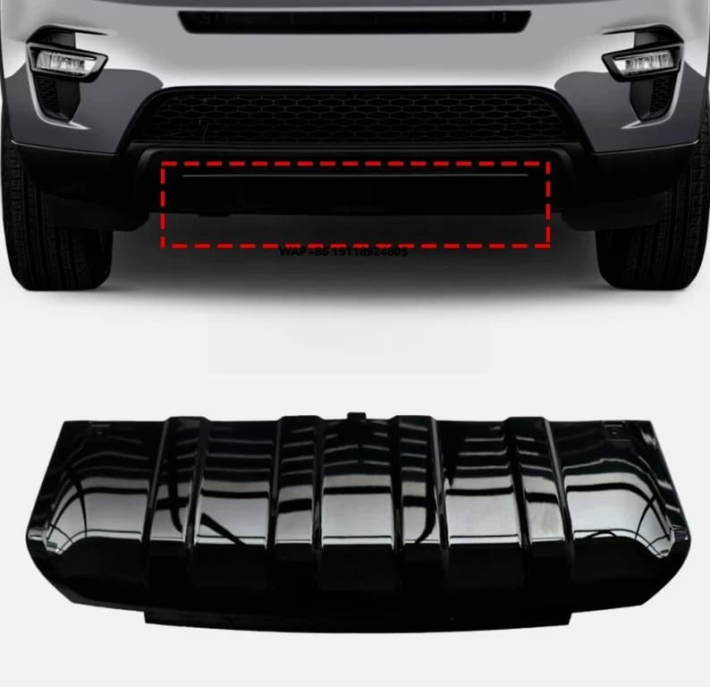 For Discovery Sport 2015-2019 Dynamic version Front Tow Eye Cover LR106652 LR074944 Lower Cover Trim skid plate