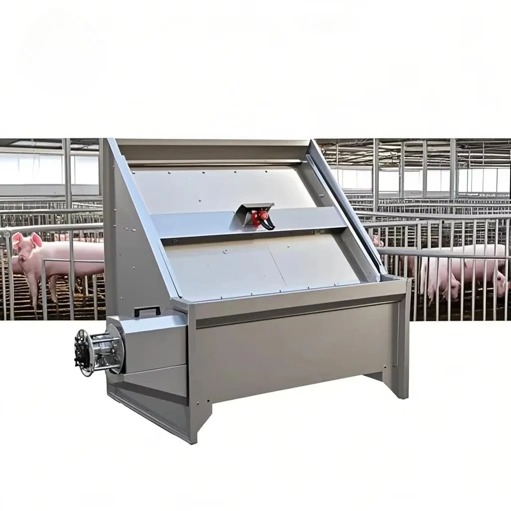 Manufacturer's New Wet Cow Dung Solid Liquid Separator Inclined Screen Dewatering Drying Equipment Pump Wet Dung Separator