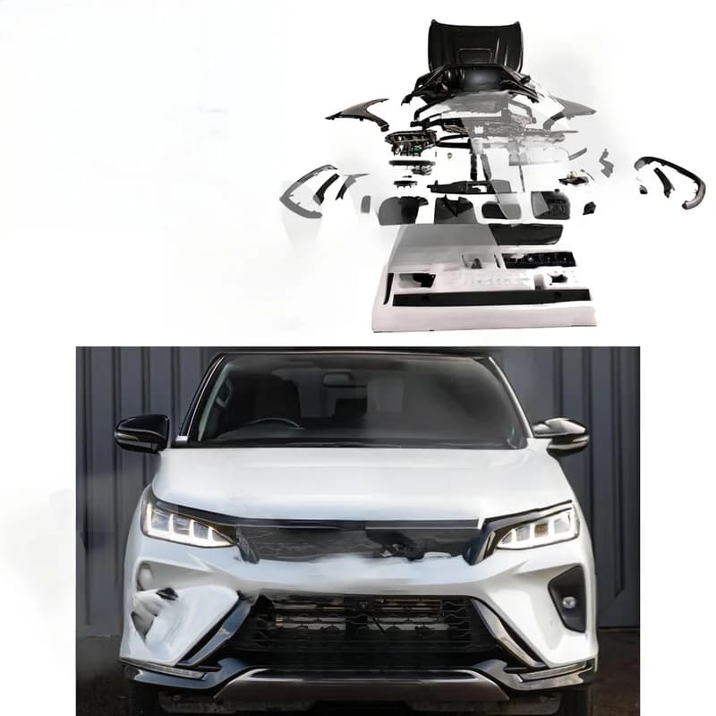 High Quality Modified Upgrade Body Kit Exterior Parts for 2012-2015 Fortuner Upgrade to Fortuner Legender 2020