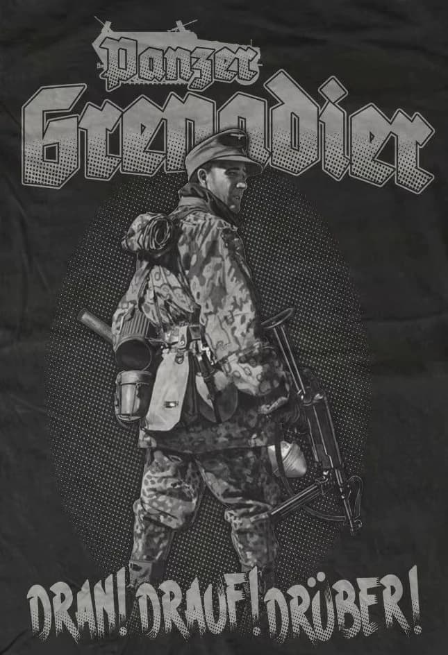 Tank There Plan It. Wehrmacht Panzer Grenadier T Shirt. Short Sleeve 100% Cotton Casual T-shirts Loose Top Size S-3XL