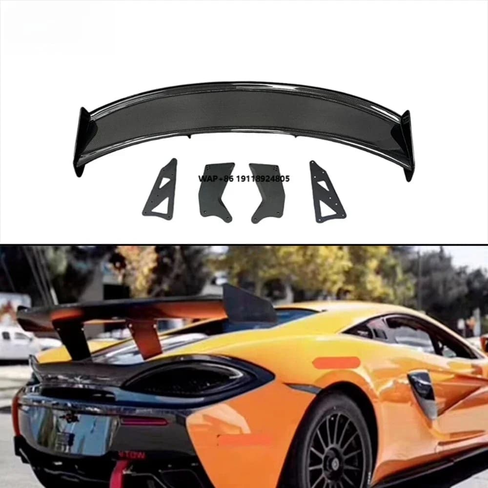 Dry Carbon Fiber GT4 Rear Wing Body Kits for 540C 570S