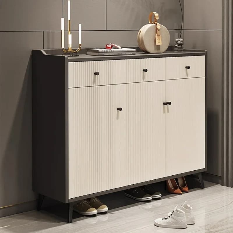 # L Minimalist Design Shoe Cabinet Entrance Hall Elegant Luxury Interior Cabinets For Living Room Modern Meuble Rangement