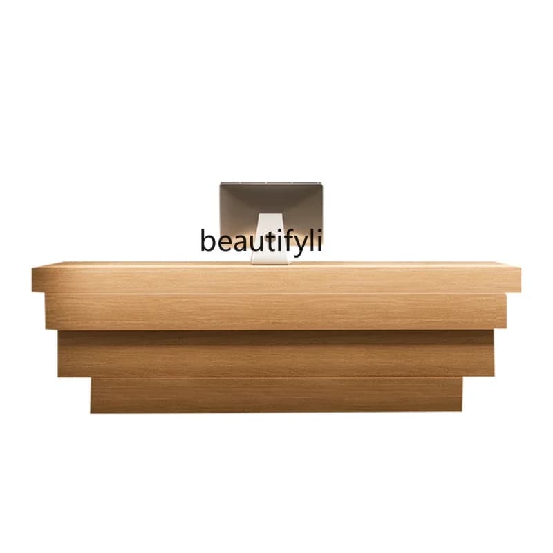 High-end hotel clothing store, bar table checkout page Company front desk reception cabinet Chess room Billiards hall