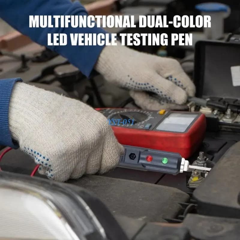 E15A User Friendly Car Test Pen Quick Response Electrical Tester for Detecting Electrical Parameters and Current