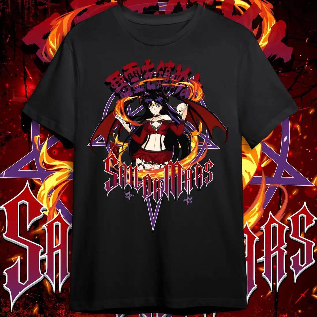Succubus Sailor Mars Shirt