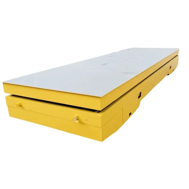 20 tons of electric flat car, electric truck workshop logistics trackless universal battery electric flat car