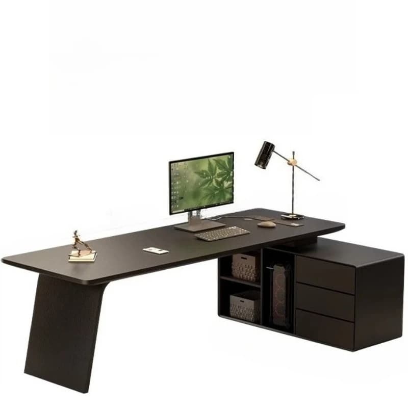 Italian Light Luxury Desk Minimalist Storage Design Unique Unusual Cabinets High Quality Conference Conference Bureau Furniture