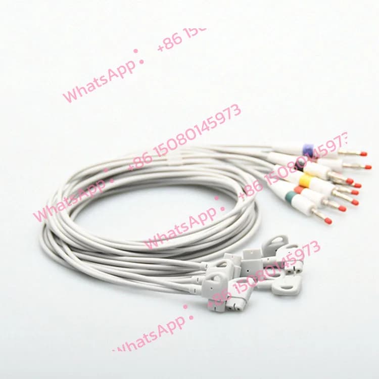 Compatible with TRIMs M1700AM1701AM1702A split ten-lead ECG leads