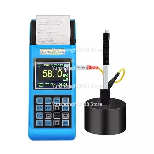 JH300 Digital Portable Hardness Tester Metal Steel