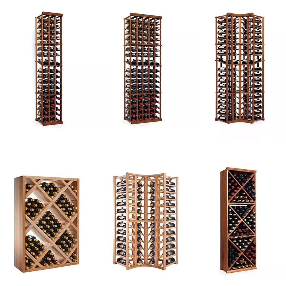 Standing Cellar Rack Storage Rack Installation Wine Rack Kit Column with Display