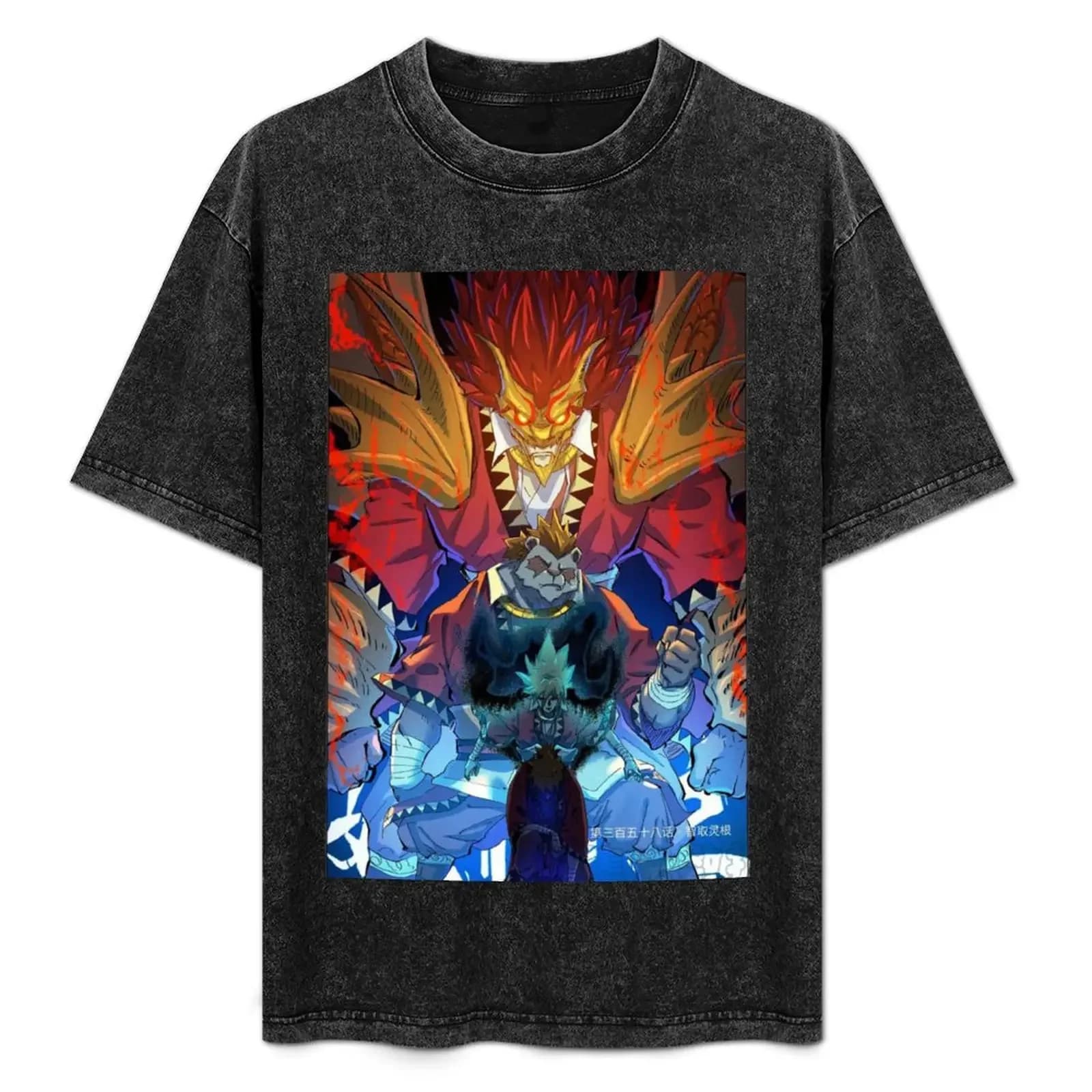 tales of demons and gods T-Shirt Relaxed Casual Short Sleeve Tee