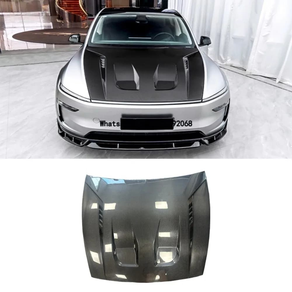 High Quality  Carbon Fiber Engine Hood Bonnet for Model Y 2025+