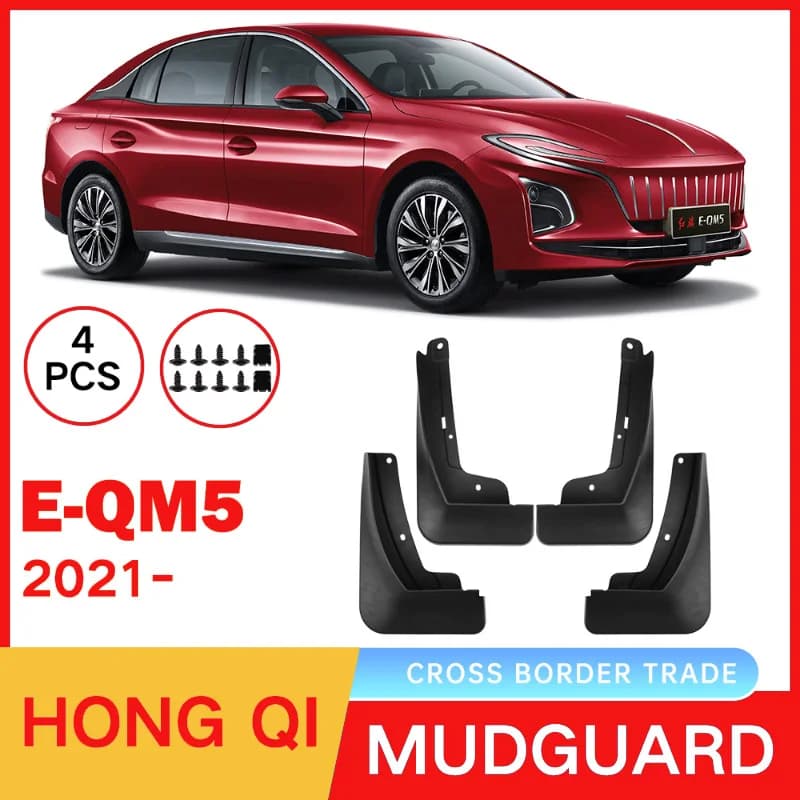 Suitable for Hongqi Hong Qi E-QM5 2021-2024 Car Tire Soft Fender Skin