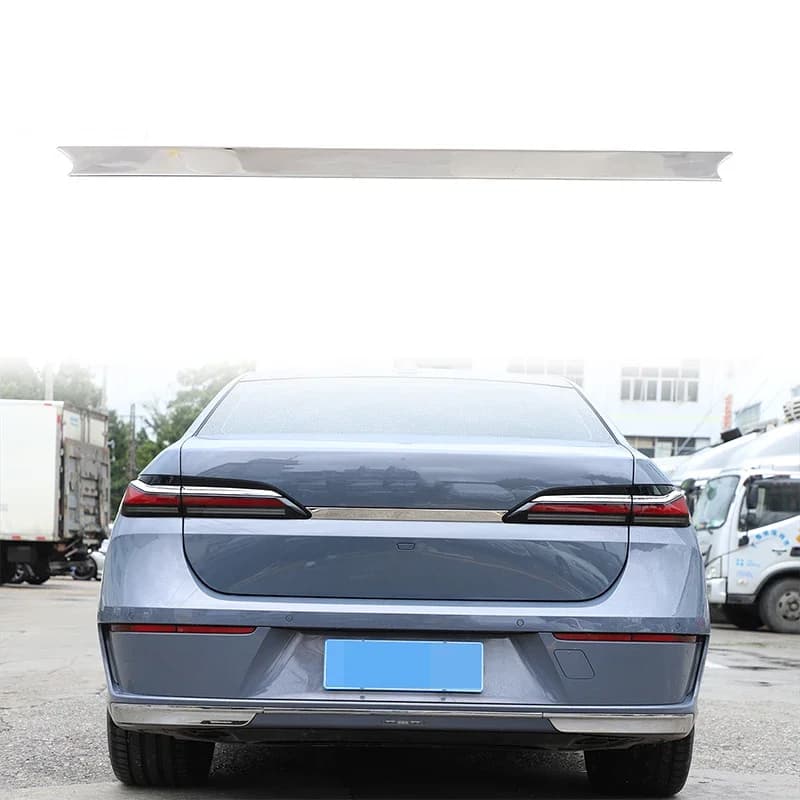 Rear Trunk Lid Cover Trim Tailgate Tail Gate Molding Garnish Strip  For BMW 7 Series G70 2023-2025 Car Exterior Accessories