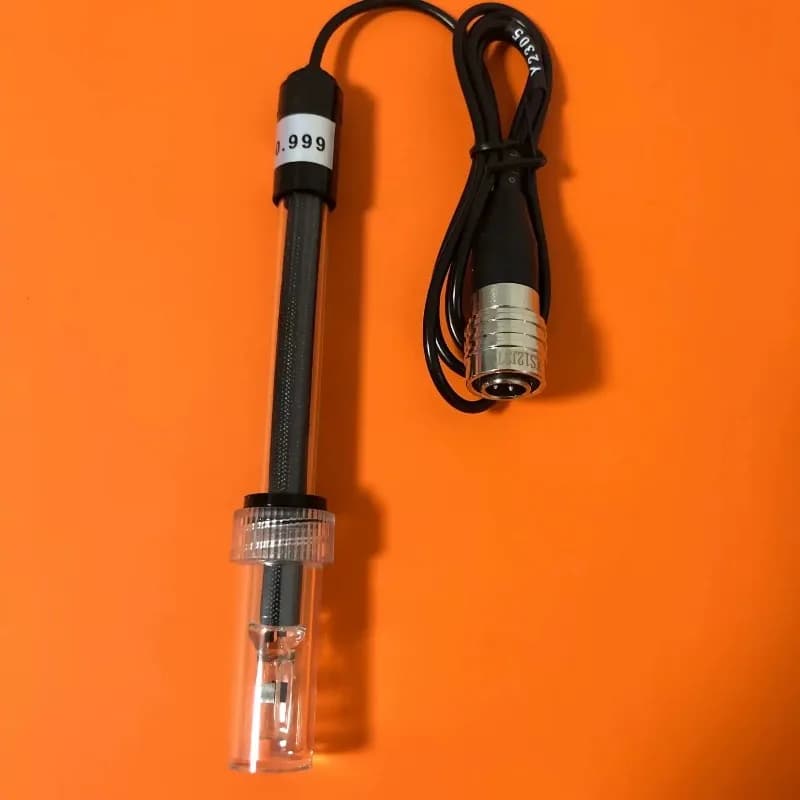 Platinum Black Conductivity Electrode, Bright Platinum Conductivity Electrode with 3-Core Aviation Connector