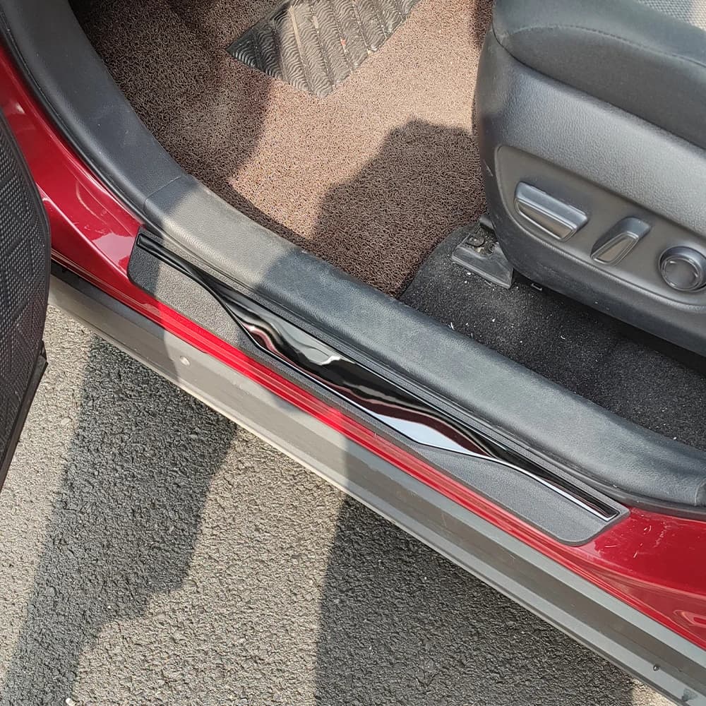For Mazda Cx-30 CX30 Cx 30 Car Door Sill Cover Accessories Auto Scuff Pedal Protector Sticker 2020 2021 2022 2023 2024 2025 2026