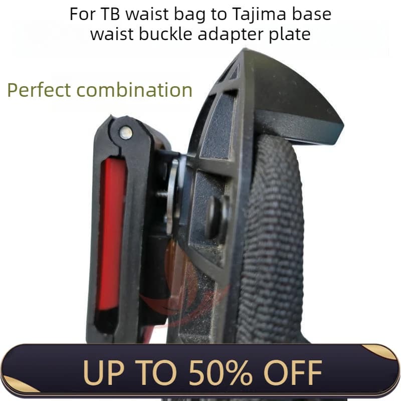For Toughbuilt Tool Bag Quick Hanging Connected To Tajim Base Adapter Plate Waist Buckle Metal Tools Hanging Part