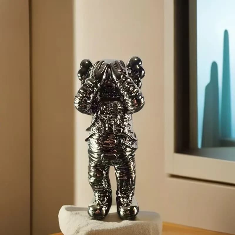 Fashion Astronaut Decorations, Electroplated Resin Crafts Decorations, Home Decorations, Statues, Living Rooms