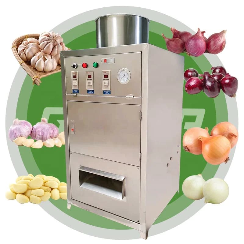 Onion garlic peeling machine price dry 2 to 3 kg